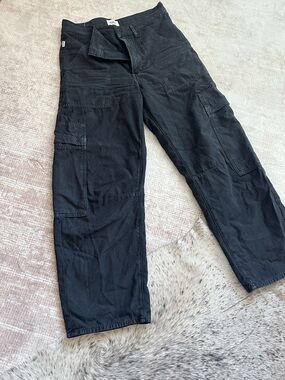 Citizens Of Humanity Black Cargo Pants with Utility Pockets